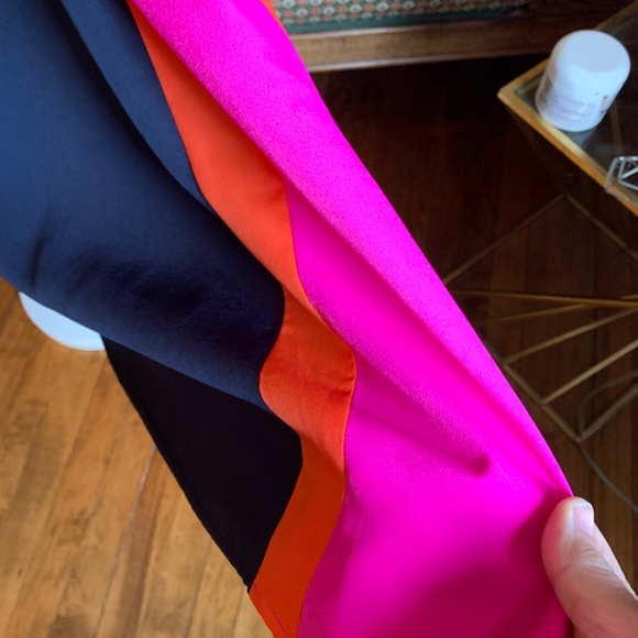 Vince cami to poly swing dress. Worn once. - Picture 4 of 6